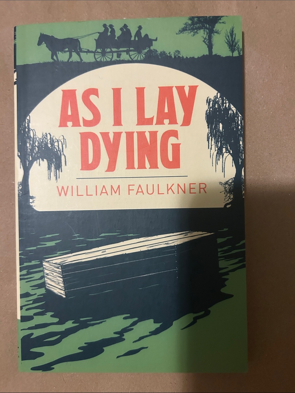As I Lay Dying by William Faulkner - Illustrated Paperback